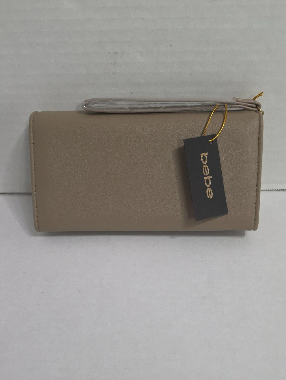 Bebe Louisa Trifold Wallet In Taupe *NWT*